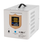 KEMOT PROsinus-2000 emergency power supply unit &ndash; a pure sine wave inverter with a 12V charging function, 230V, 2000VA/1200W