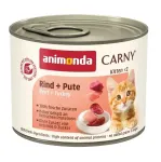 ANIMONDA Carny Kitten veiseliha ja kalkuniliha - m&auml;rg kassitoit - 200g