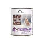 RAW PALEO t&auml;iskasvanud monoproteiiniga pardilihaga m&auml;rgtoit koertele - 800 g