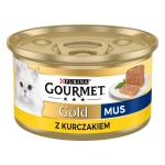 Purina Nestl&eacute; Gourmet Gold l&otilde;he ja kanaga m&auml;rg kassitoit 85 g