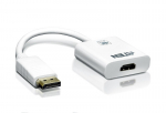 ATEN 4K aktiivne DisplayPort-HDMI muundur, 3D, kuni 3840 x 2160 @30Hz
