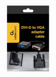 Gembird A-DVID-VGAF-01 videokaabli adapter 0,2 m DVI-D VGA (D-Sub) must