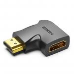 Vention HDMI 270-kraadine vertikaalne lamekaabel-isas-naisasse, must