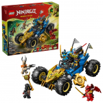 LEGO NINJAGO 71856 Jay transformeeruv auto