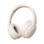 Headphones bluetooth 6.0 BASS LITE beige