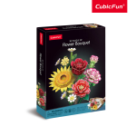 Fun Puzzle 3D - Bouquet of flowers