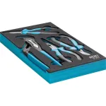 Hazet pliers set 163-257/4, size 1/3 (4 pieces)