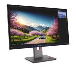 Lenovo ThinkVision P32UD-40 (80 cm (31.5 inches), black, UltraHD/4K, IPS, HDMI, DP, Thunderbolt 4, USB hub, 120Hz panel)