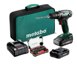 Metabo BS 18 set cordless drill/driver