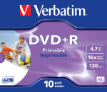 DVD+R 16x JC 4,7GB Verbatim Pr. 10 sztuk