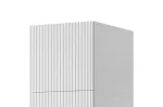 Riidekapp PAFOS 1D alus 45x55,5x45 mattvalge