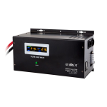KEMOT PROsinus-2200 wall-mounted emergency power supply unit &ndash; inverter with a pure sine wave output and 12V charging function, 230V, 2200VA/1600W