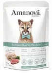Amanova Cat Brilliant Beef & Chicken saszetka 85g