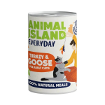 ANIMAL ISLAND Everyday kalkuni- ja hanelihaga kassitoit - 400g
