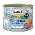 BALTICA SMAKI REGION&Oacute;W Kot dorosły Cielęcina 185g