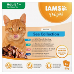 IAMS DELIGHTS Adult Sea in Jelly box &ndash; wet cat food &ndash; 8x85g
