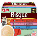 INABA CAT CIAO BISQUE TUUNIKALA, VEISELIHA, KANA 24x40g
