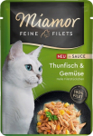 MIAMOR Fine Filets Tuna with vegetables in sauce  - wet cat food - 100g