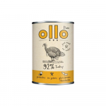 OLLO Pure Kalkuni m&auml;rg koeratoit - 850g