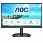 AOC B2 22B2H/EU LED-ekraan 54,6 cm (21,5") 1920 x 1080 pikslit Full HD must