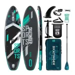 SKATINGER Grey Sports 350x89x15 Yoga SUP Board