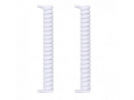 Elastic spiral laces for diabetics