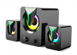 Esperanza EGS107 k&otilde;larid 2.1 USB LED 5 W must