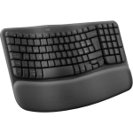 Logitech Wave Keys (graphite, DE layout, Logi Bolt, Bluetooth, for Windows/macOS/ChromeOS/Android/Linux)