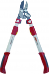 WOLF-Garten anvil pruning shears Power Cut RS 900 T "Premium Plus" (red/grey, telescopic handles 65cm - 90cm)
