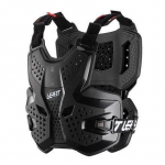 Buzer LEATT Chest Protector 3.5, Black