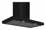 Bosch Serie 4 DWB95CC60 cooker hood Wall-mounted Black 594 m&sup3;/h