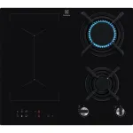 Induktsioon-gaasipliit ELECTROLUX KDI641723K 800 Mixed 60 cm Must