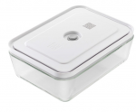 ZWILLING Fresh & Save Rectangular Container 2 L Transparent, White 1 pc(s)