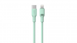 Havit CB6281 - USB Type-C - Lightning kaabel, 1 m (roheline)