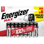 ENERGIZER PATAREID ALKALINE MAX AA LR6, 8 TK, &Ouml;KOPAKEND