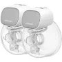 MOMCOZY M9 &ndash; wireless hands-free breast pump, grey, double set