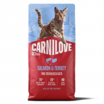CARNILOVE Active Cat Salmon&Turkey Sterilised - dry cat food - 6kg