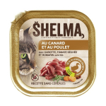 SHELMA Pardi- ja kanapasteet - m&auml;rg kassitoit - 100g
