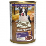 STUZZY Monoproteiin Hirveliha - m&auml;rg koeratoit - 400 g