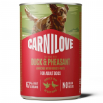 CARNILOVE Dog Duck&Pheasant - wet dog food - 400g