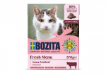 BOZITA veiseliha kastmes - m&auml;rgtoit kassidele - 370g