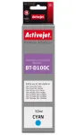 Activejet AB-D100C Ink cartridge for Brother printers, replacement for Brother BT-D100C; Supreme; 50 ml; cyan