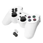 Esperanza EGG108W m&auml;ngukontroller must, valge RF m&auml;ngupult analoog / digitaalne arvuti, Playstation 3