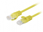 Fluke l&auml;bis Lanbergi patchcord cat.6 UTP 0,25 m kollane 10 tk pakendis