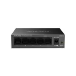 Mercusys MS105GS - lauaarvuti kommutaator, 5 gigabaidise pordiga, must