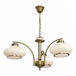Activejet Classic lae-l&uuml;htri rippvalgusti RITA Patina kolmekordne 3xE27 elutuppa