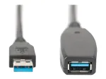 DIGITUS pikenduskaabel USB 3.0 10m