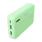 Power pack pocket 10000mAh 2xUSB-A green