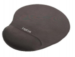 Mousepad with GEL Wrist Rest Support black