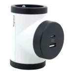 Rozg obrot 2xP+Z +USB AC-B/C